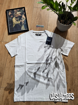 Tricou Aquscutum Alb cu Back Print pentru barbati