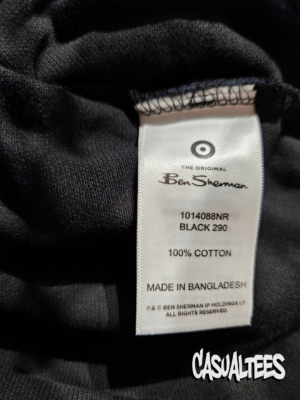 Ben Sherman Tricou Polo Negru pentru barbati