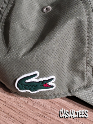 Lacoste Șapcă Verde cu Logo Lateral unisex