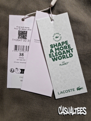 Lacoste Pantaloni Scurti Kaki cu Buzunare pentru barbati
