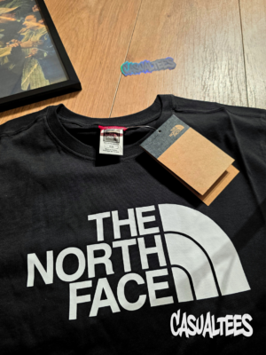 The North Face Tricou Negru cu Imprimeu pentru barbati