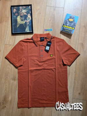 Napapijri Tricou Polo Roșu Cărămiziu pentru bărbați