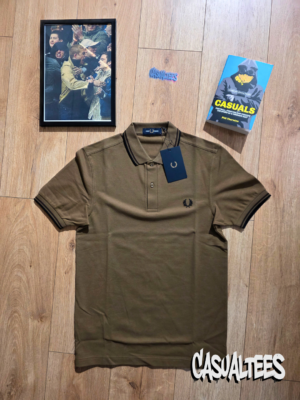 Fred Perry Tricou Polo Tobacco pentru barbati