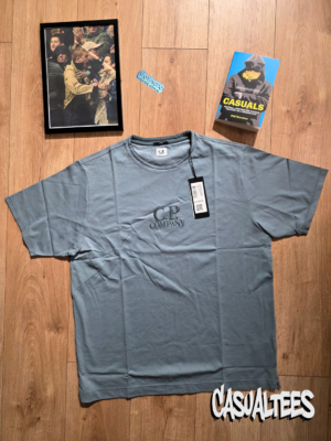 C.P. Company Tricou Relaxed Harbor Mist pentru barbati