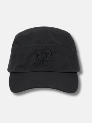 C.P. Company Șapcă Paper Touch Baseball Cap Neagră