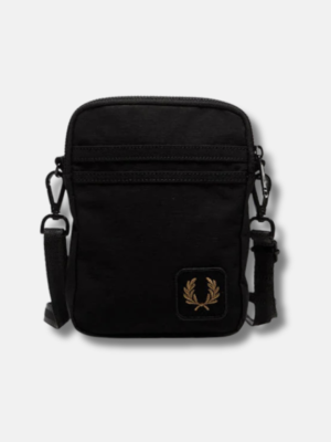 Fred Perry Borsetă Neagră Brentham Small
