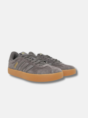 adidas VL Court 3.0 Gri din Piele Întoarsă încălțăminte pentru bărbați