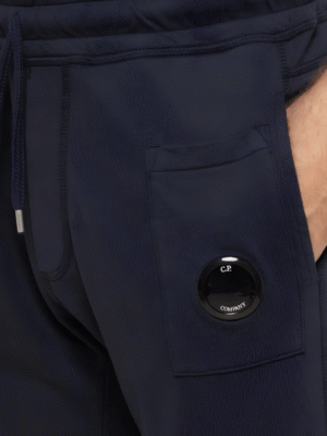 C.P. Company Pantaloni Lungi Navy Blue cu Lentilă pentru barbati